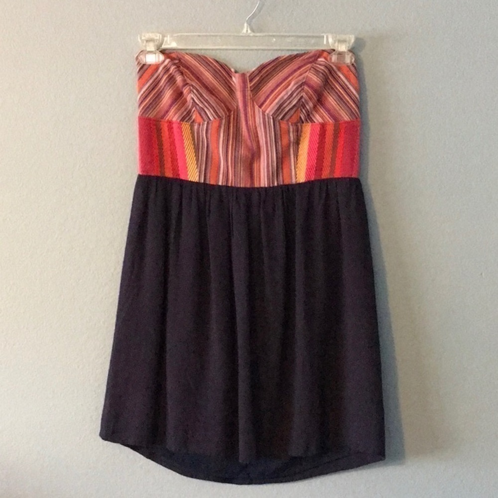 Greylin dress women’s large fiesta strapless worn once